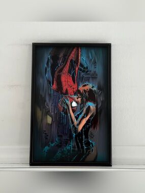Mary Jane Watson Comic Book art Poster